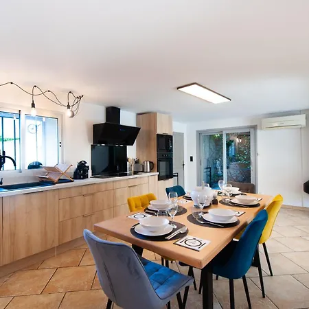Cerise - Maison Climatisee Avec Piscine Holiday home Istres